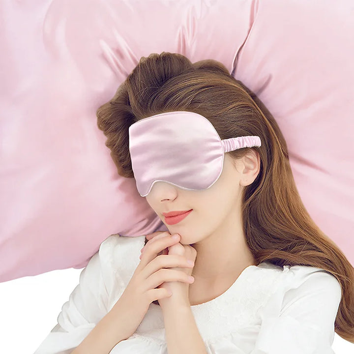 3D Silk Sleep Eye Mask – Luxurious Comfort for Deep, Restful Sleep