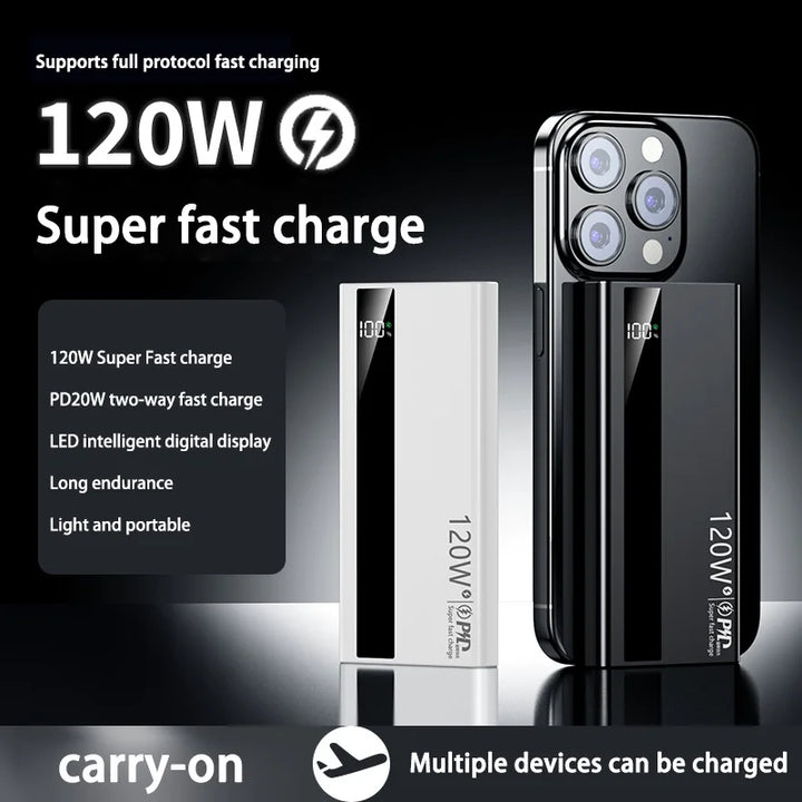 Xiaomi 200,000mAh Power Bank - 120W Super Fast Charging for All Your Devices 🔋⚡