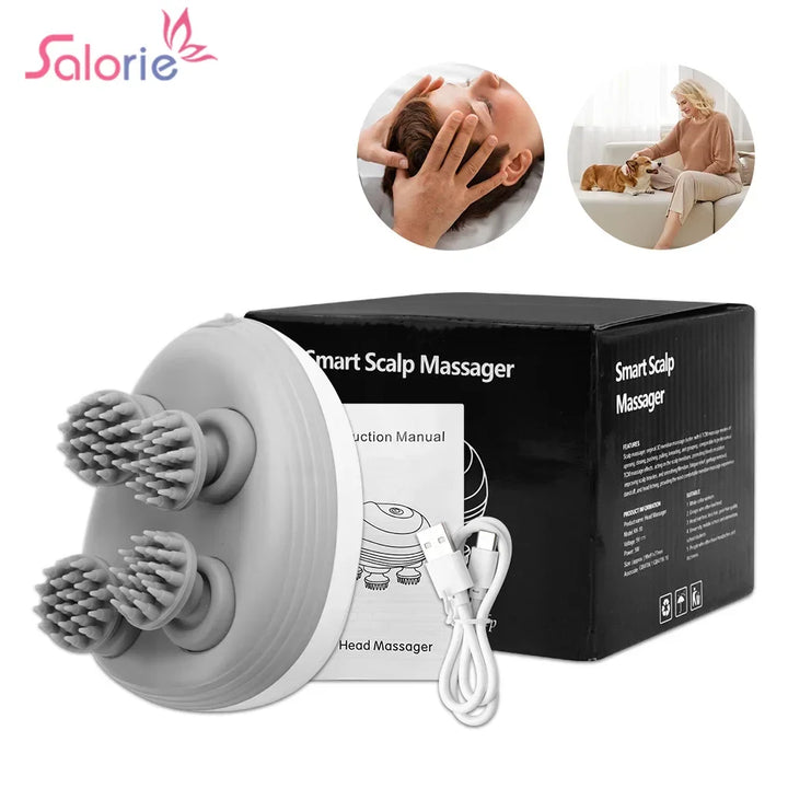 Mini Head Massager – Electric Scalp Massager for Ultimate Relaxation