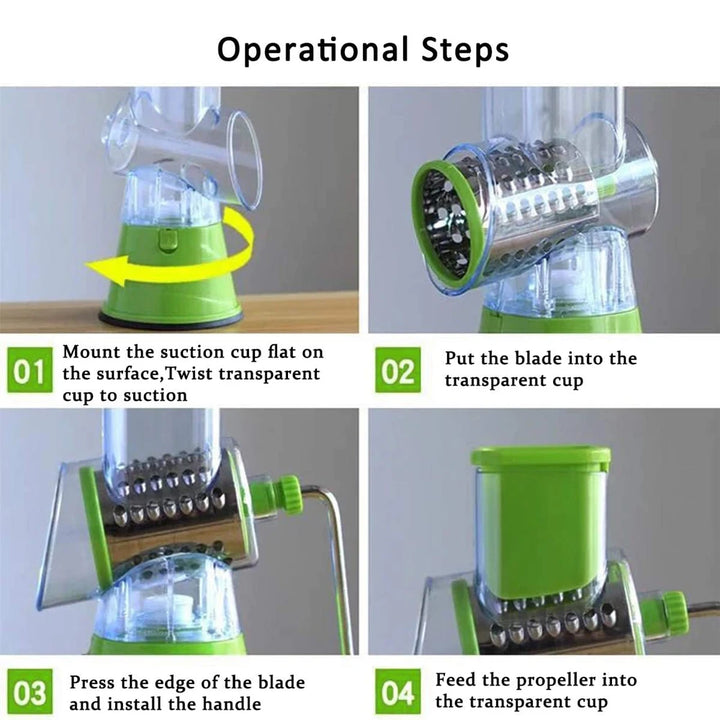 Spiralizer Vegetable Slicer: Make Healthy Cooking Fun and Easy! 🥕🍎