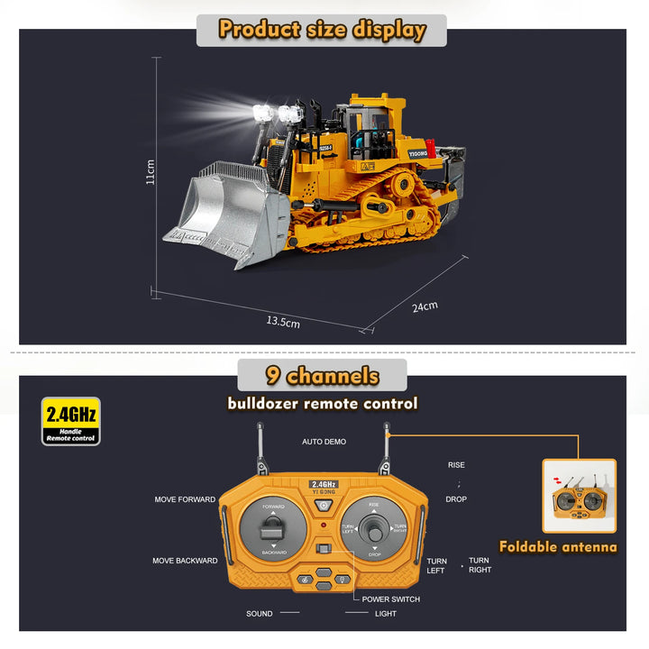 Fuuy RC Construction Trucks: High-Performance, Realistic Fun for All Ages! 🚧🚜