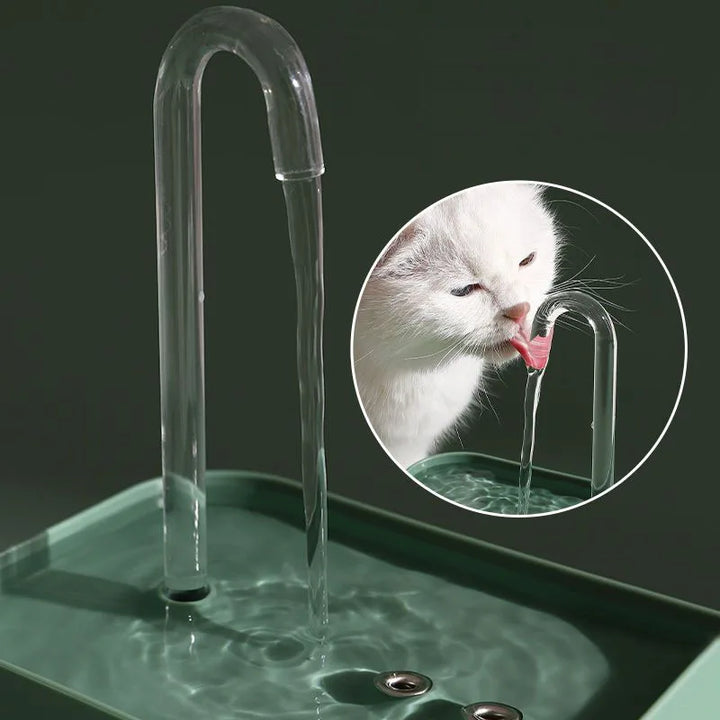 1500mL Ultra-Quiet USB Pet Water Fountain – Automatic Recirculating Filter for Cats